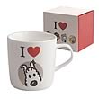 Adventures of Tintin I Love Snowy White Mug